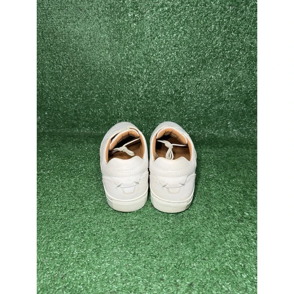 Ted Baker Shoes Mens Size 12 White Leather Low Top Casual Oxford Dress Sneakers